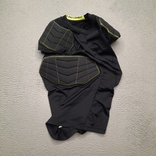 Camisa de futebol masculina de compressão Nike Pro Combat Hyperstrong 4 almofadas grande 584396, usado comprar usado  Enviando para Brazil