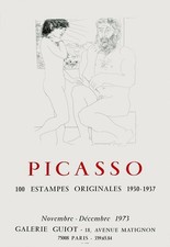 Pablo picasso poster d'occasion  Paris VIII