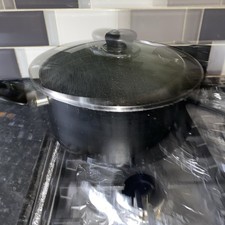 Cooking pot black for sale  MANCHESTER