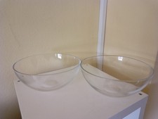 Salatschüsseln glas 2 gebraucht kaufen  Bischoffen