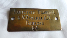 Antikes brauerei messing gebraucht kaufen  Cunewalde