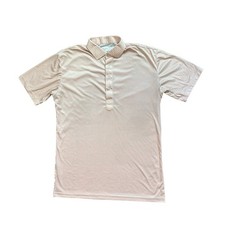 Camisa polo masculina gola redonda Collars & Co Performance M laranja xadrez golfe comprar usado  Enviando para Brazil