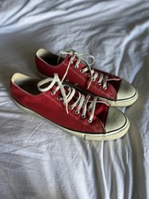 Usado, Vintage vermelho baixo Top converse. Original feito nos EUA raro. EUA tamanho 10. comprar usado  Enviando para Brazil