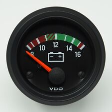 VDO Voltmeter Cockpit International Spannungsanzeige Instrument 12 Volt 52mm comprar usado  Enviando para Brazil