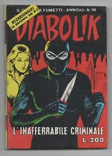 Diabolik n.2 inafferrabile usato  Sasso Marconi