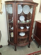 Antique curved glass for sale  Spring City