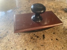 Mahogany ink blotter for sale  GLOUCESTER