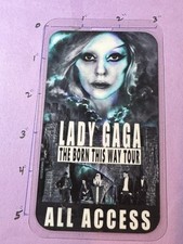 Lady Gaga comemorativo Born This Way All Access Backstage Pass e cordão, usado comprar usado  Enviando para Brazil
