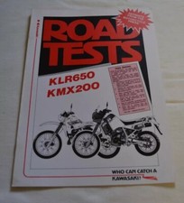 Genuine kawasaki klr650 for sale  BUNGAY