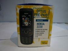 NOKIA 2220 TECLADO DESLIZANTE 2G CELULAR RÁDIO FM GRAFITE OPTUS BLOQUEADO  comprar usado  Enviando para Brazil