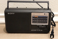 Rádio FM Sony ICF-36 clima/TV/AM bateria ou AC, usado comprar usado  Enviando para Brazil