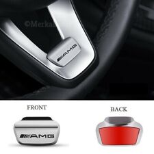 Usado, Emblema logo Amg para volante Mercedes Clase A B C E CLA GLA GLB GLC metal comprar usado  Enviando para Brazil