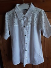 Elegante baumwollbluse hochwer gebraucht kaufen  Schwartbuck