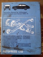 Volkswagen 1600 fastback for sale  BIRMINGHAM