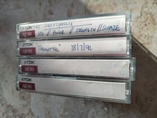 Tdk blank cassette for sale  LONDON