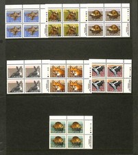 BLOCOS DE PLACAS CANADÁ 1155-1161 - Conjunto completo por AP em papel Slater comprar usado  Enviando para Brazil