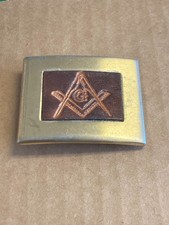 Masonic belt buckle for sale  Claremont