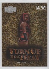 2022 Skybox Metal Universe AEW All Elite Wrestling Gold /25 Red Velvet #TH-17 comprar usado  Enviando para Brazil