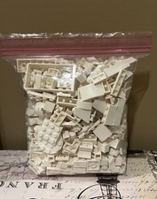 LEGO Pequeño y Mediano Blanco Accesorios, Repuestos y Piezas de Ladrillo.1lbs segunda mano  Embacar hacia Mexico