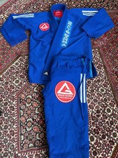 Conjunto de quimono azul A2 Gracie Barra Adidas GI Jiu Jitsu MMA  comprar usado Conjunto de quimono azul A2 Gracie Barra Adidas GI Jiu Jitsu MMA  comprar usado  Enviando para Brazil
