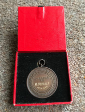 Vintage bronze medal for sale  CALLANDER
