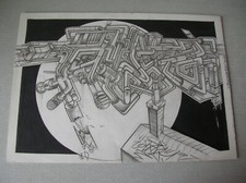 Dessin abstrait street d'occasion  La Glacerie
