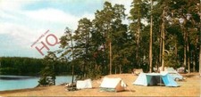 Pocztówka_ Pojezierze Mazurskie, Oboz Campingowy Nad Jeziorem Nidzkim, Camping na sprzedaż  Wysyłka do Poland
