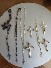 Lot croix chapelets d'occasion  Saint-Victoret