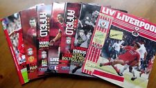 Selection liverpool programmes for sale  NEWPORT