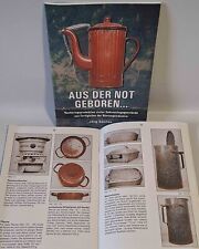 Aus Der Not Geboren Stahlhelm Gasmaske Panzerfaust Bajonette Militaria Nachkrieg comprar usado  Enviando para Brazil