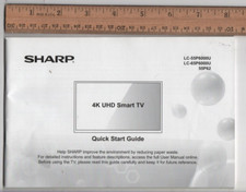 Sharp uhd smart for sale  Vulcan