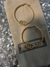 Gucci script hoop for sale  Lagrangeville