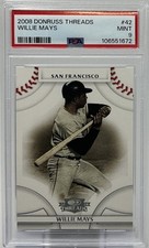 Usado, Luva de ouro Willie Mays PSA 9 - 2008 Donruss Threads - Polo Grounds - Giants comprar usado  Enviando para Brazil