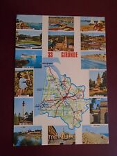 Cpm carte gironde d'occasion  Foix