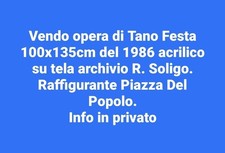 Tano festa 100x135cm usato  Italia