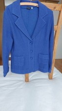 Damen walkblazer royalblau gebraucht kaufen  Ennepetal