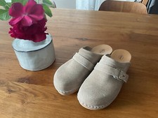 Scholl clogs beiges gebraucht kaufen  Essen