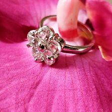 Bague fleur argent d'occasion  Le Luc