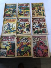 Spider man weekly for sale  LONDON