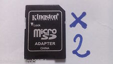 Kingston adattatore microsd usato  Messina