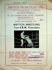 Vintage 1960s wrestling for sale  PERSHORE