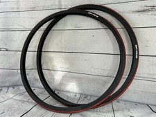 Pneu CST Czar Comp preto vermelho 650x23c Clincher bicicleta de engrenagem fixa corrida de estrada, usado comprar usado  Enviando para Brazil