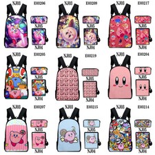 Usado, Mochila escolar Kirby and the Forgotten Land infantil meninas meninos mochilas de viagem comprar usado  Enviando para Brazil