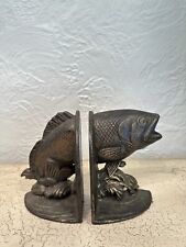 Bookends fish bronze for sale  Bremerton