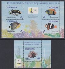 FILIPINAS 1996 SELO PEIXES DE AQUÁRIO MARINHO Folheto + MS MNH comprar usado  Enviando para Brazil