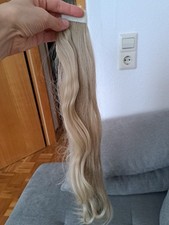 Kunsthaar blond haarverlänger gebraucht kaufen  Obrigheim