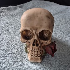 Resin gothic skull for sale Resin gothic skull for sale  STOCKPORT