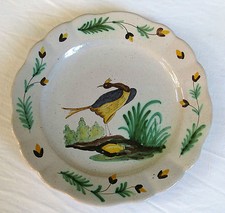 Assiette oiseau faience d'occasion Assiette oiseau faience d'occasion  Blois