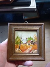 Wandbild holzrahmen landschaft gebraucht kaufen  Bamberg