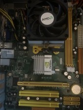 Placa-mãe AMD Sempron 3400 1,8 Hz, 4 GB de RAM, sem escudo NVIDIA NF6100-430, usado comprar usado  Enviando para Brazil